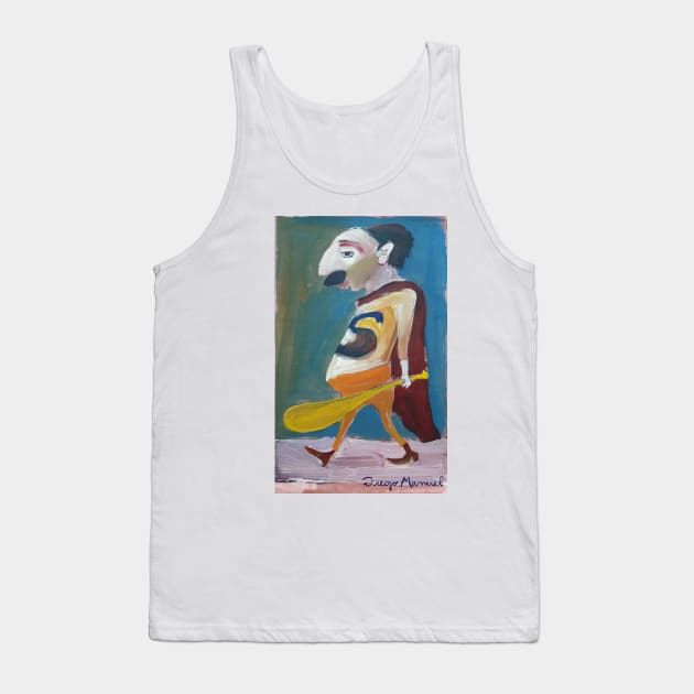 Super baseball bat. People of the neighborhood Tank Top by diegomanuel